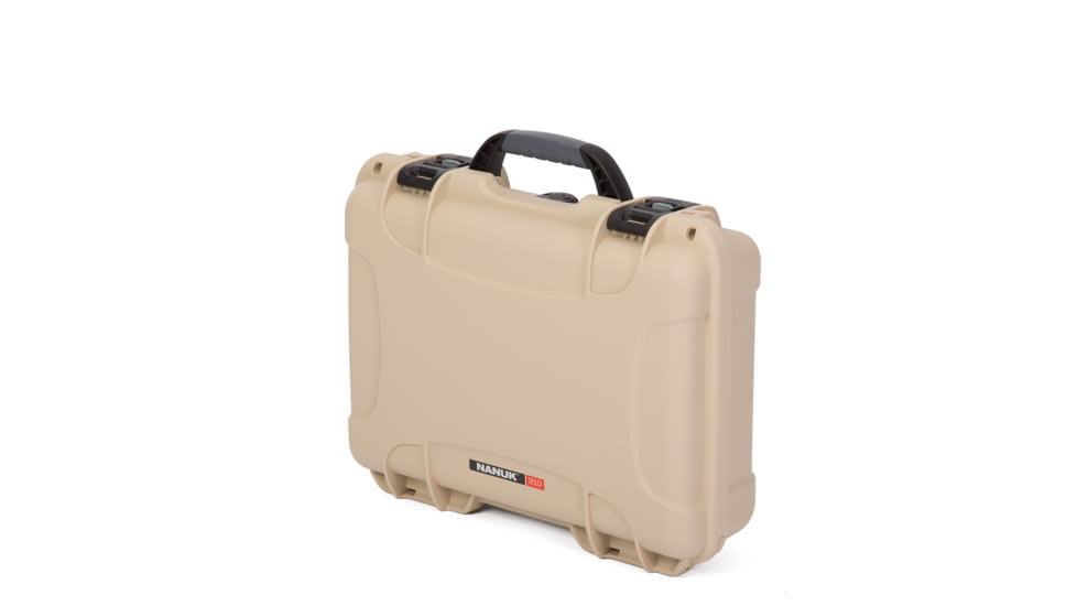 Nanuk 910 Protective Hard Case, 14.3in, Waterproof, w/ Foam, Tan, 910S-010TN-0A0