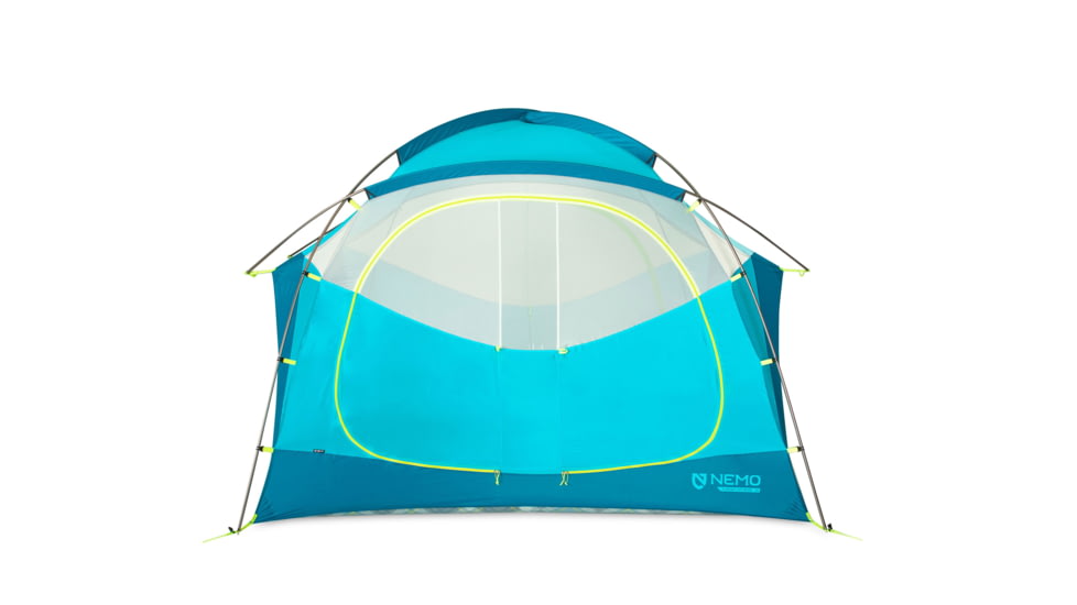 NEMO Equipment Aurora Highrise Camping Tent, Atoll/Oasis, 4 Person, 811666036438