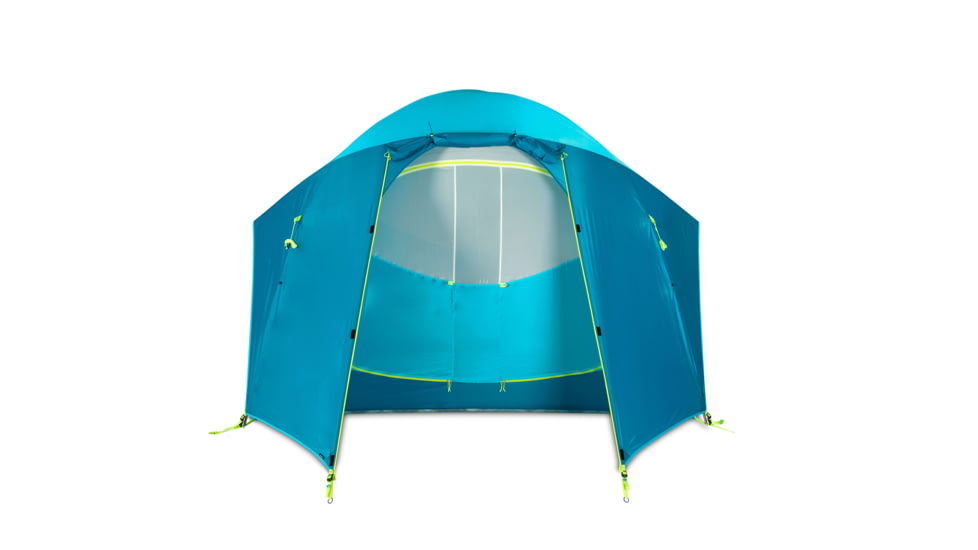 NEMO Equipment Aurora Highrise Camping Tent, Atoll/Oasis, 4 Person, 811666036438