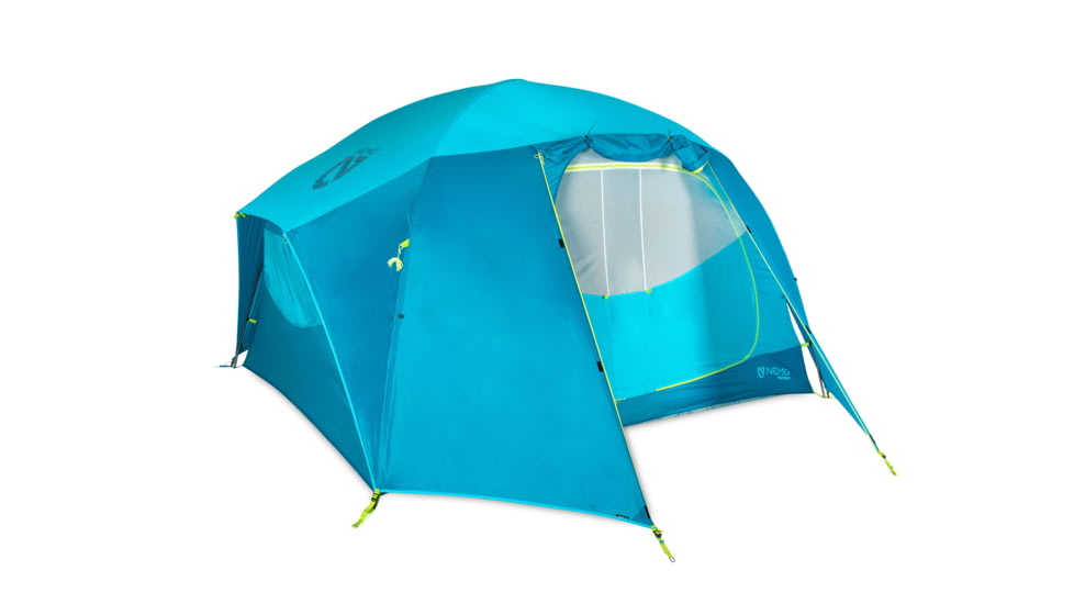 NEMO Equipment Aurora Highrise Camping Tent, Atoll/Oasis, 6 Person, 811666036476