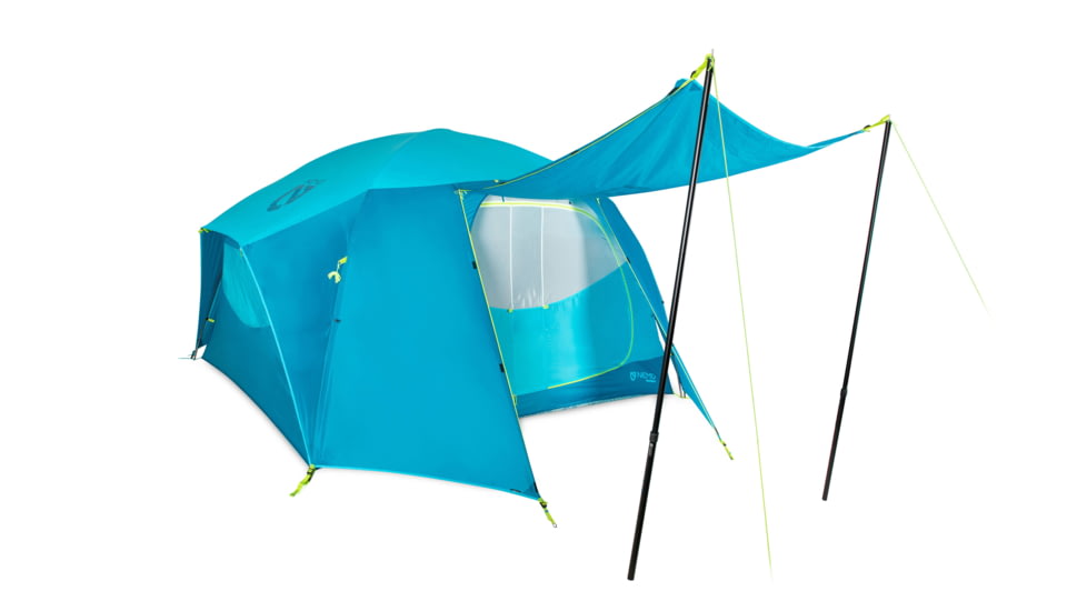 NEMO Equipment Aurora Highrise Camping Tent, Atoll/Oasis, 6 Person, 811666036476