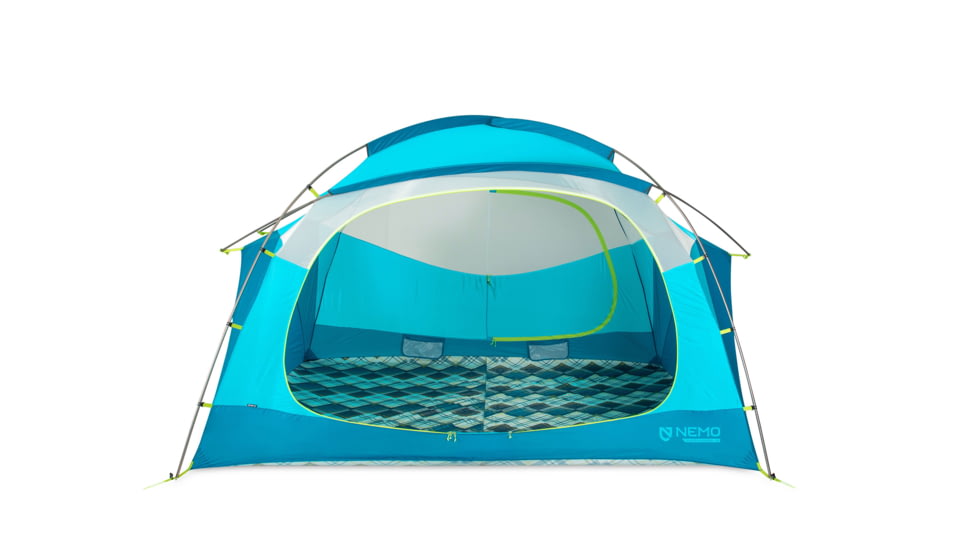 NEMO Equipment Aurora Highrise Camping Tent, Atoll/Oasis, 6 Person, 811666036476