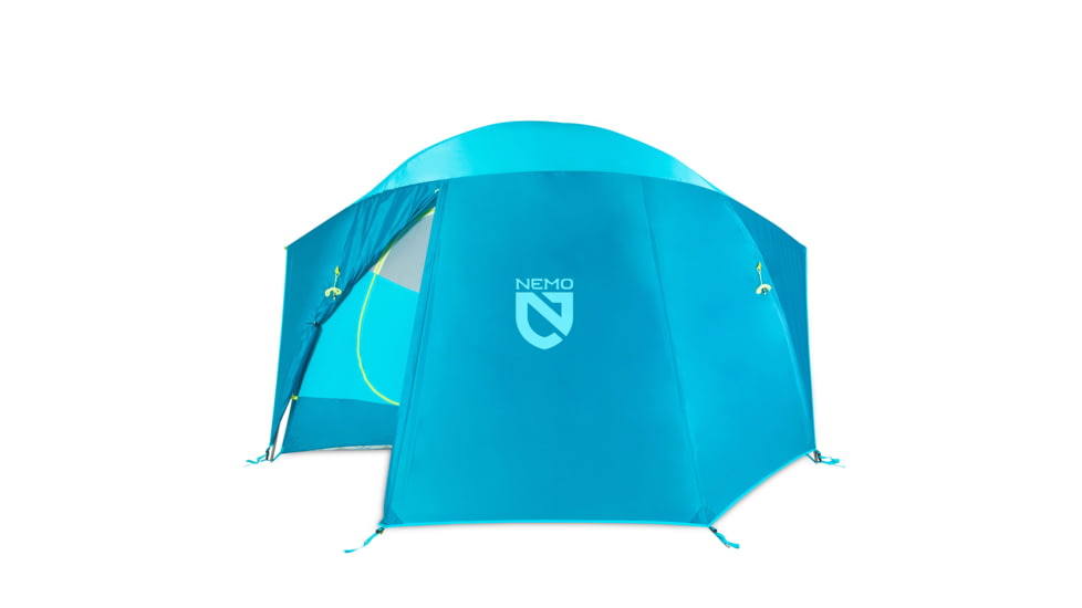 NEMO Equipment Aurora Highrise Camping Tent, Atoll/Oasis, 6 Person, 811666036476