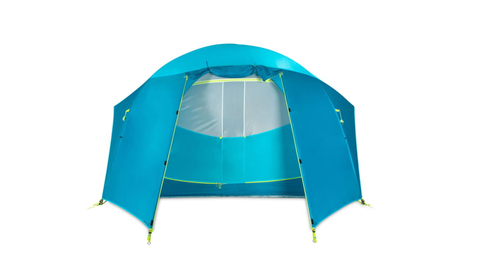 NEMO Equipment Aurora Highrise Camping Tent, Atoll/Oasis, 6 Person, 811666036476