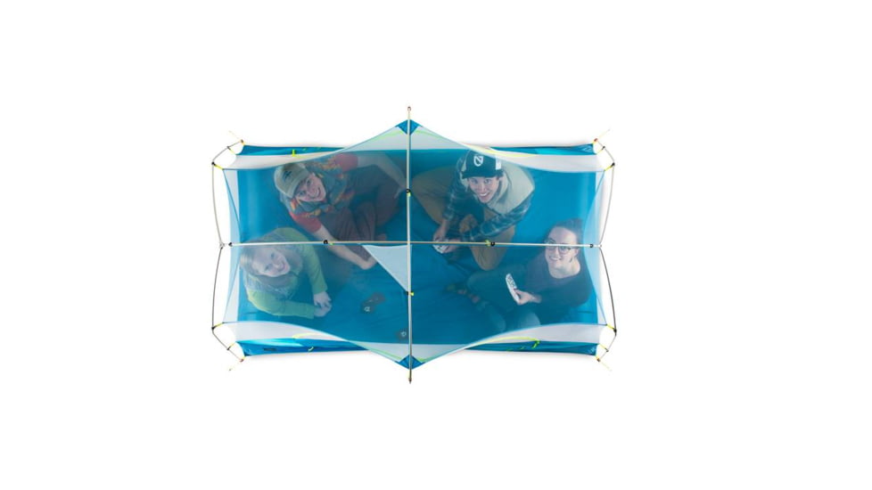 NEMO Equipment Aurora Tent and Footprint - 2 Person, Frost/Silt, 811666035837