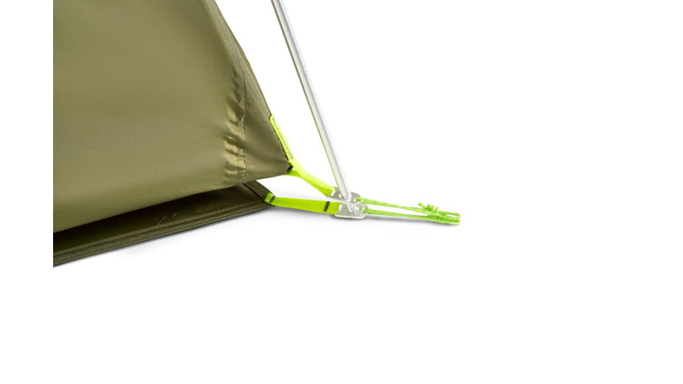 NEMO Equipment Aurora Tent and Footprint - 2 Person, Mango/Fog, 811666035820