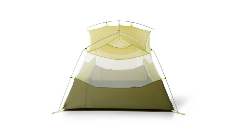 NEMO Equipment Aurora Tent and Footprint - 2 Person, Mango/Fog, 811666035820