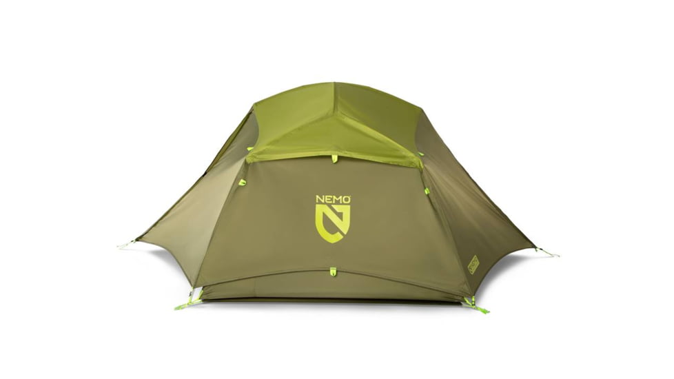 NEMO Equipment Aurora Tent and Footprint - 2 Person, Mango/Fog, 811666035820