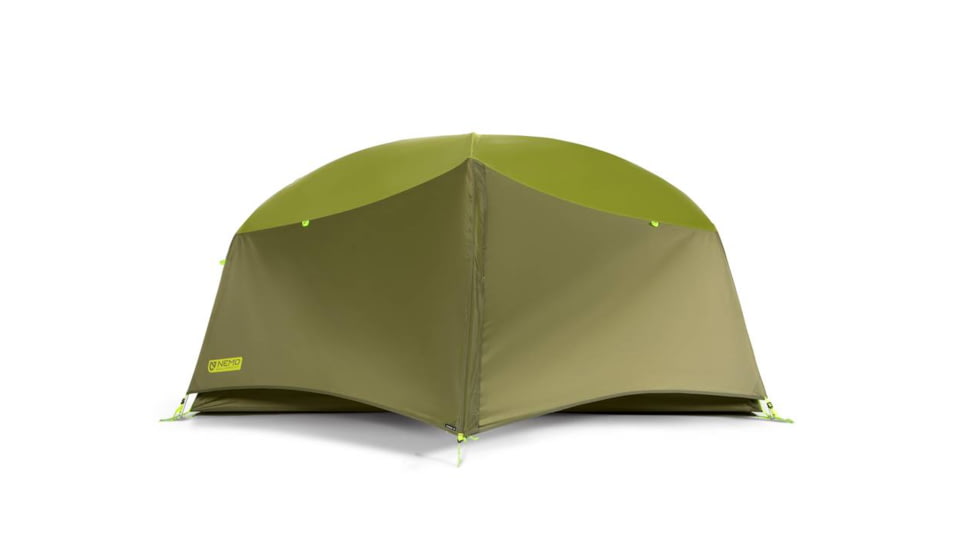 NEMO Equipment Aurora Tent and Footprint - 2 Person, Mango/Fog, 811666035820