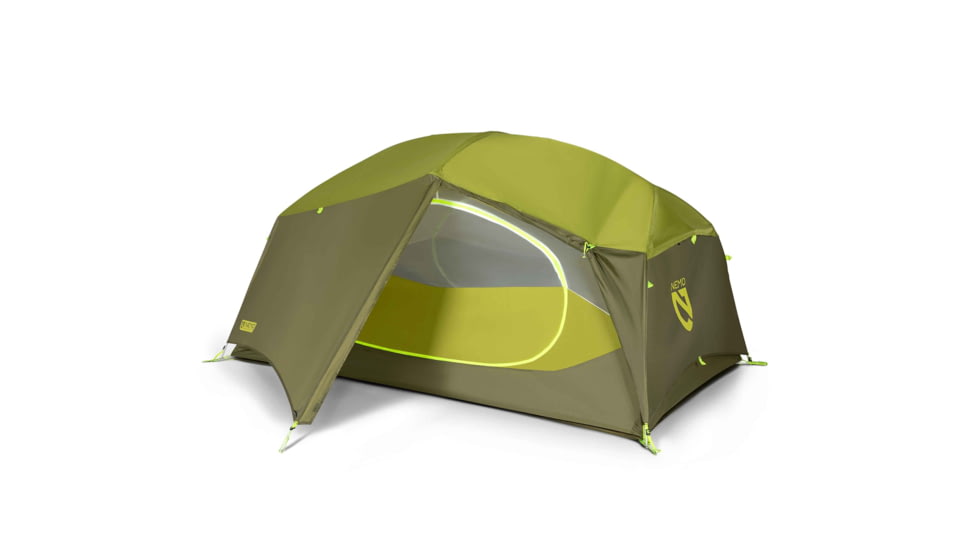 NEMO Equipment Aurora Tent and Footprint - 2 Person, Mango/Fog, 811666035820