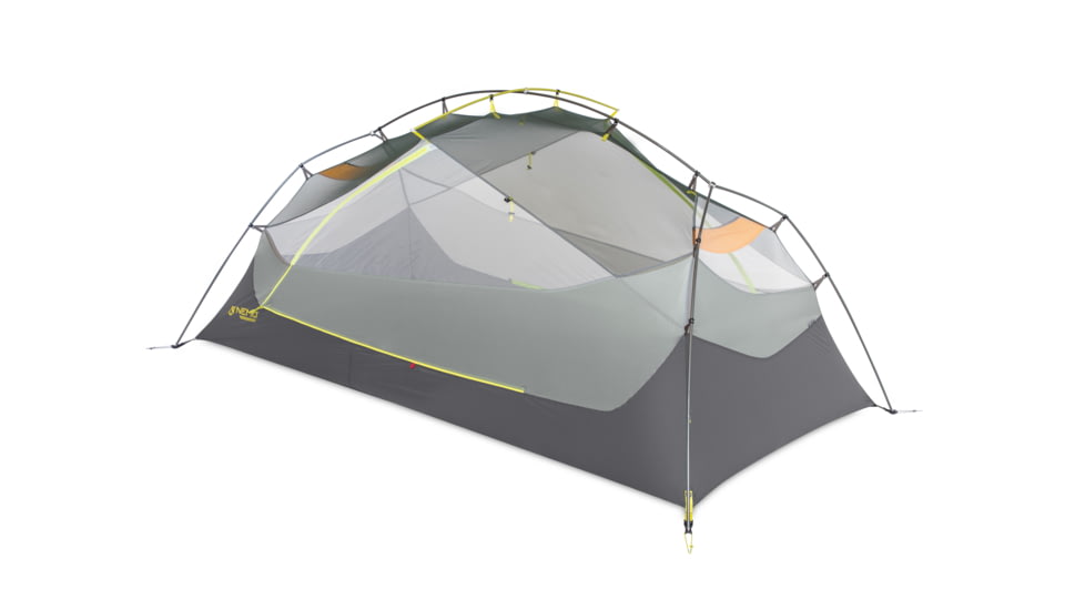 NEMO Equipment Dagger 2P Tent - 2 Person, 3 Season, Birch Bud/Goodnight Gray, 811666032706