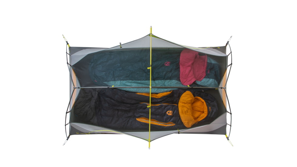 NEMO Equipment Dagger 2P Tent - 2 Person, 3 Season, Birch Bud/Goodnight Gray, 811666032706