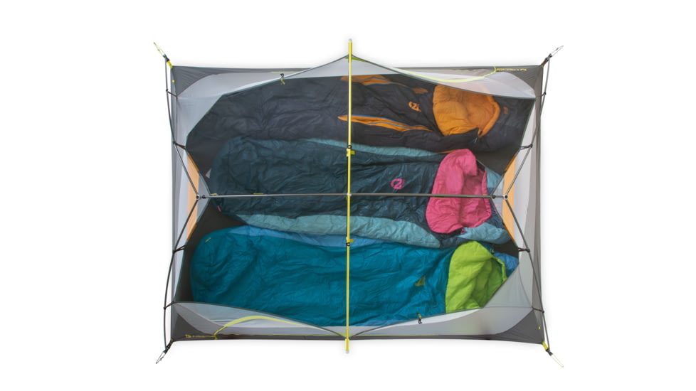 NEMO Equipment Dagger 3P Tent - 3 Person, 3 Season, Birch Bud/Goodnight Gray, 811666032713