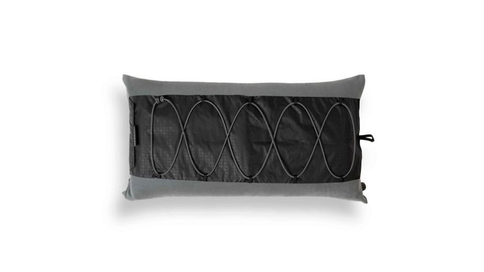 NEMO Equipment Fillo Luxury Pillow, Goodnight Gray, 811666031273