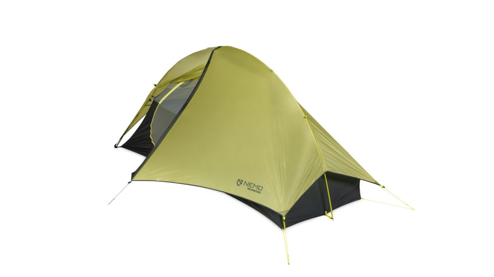 NEMO Equipment Hornet OSMO Ultralight Backpacking Tent, Birch Bud / Midnight Gray, 1Person, 811666036704