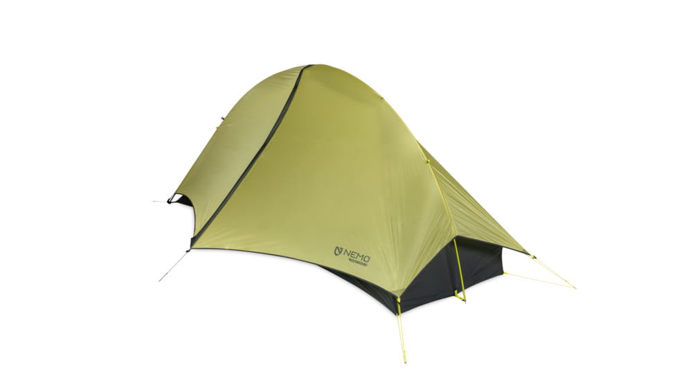 NEMO Equipment Hornet OSMO Ultralight Backpacking Tent, Birch Bud / Midnight Gray, 1Person, 811666036704