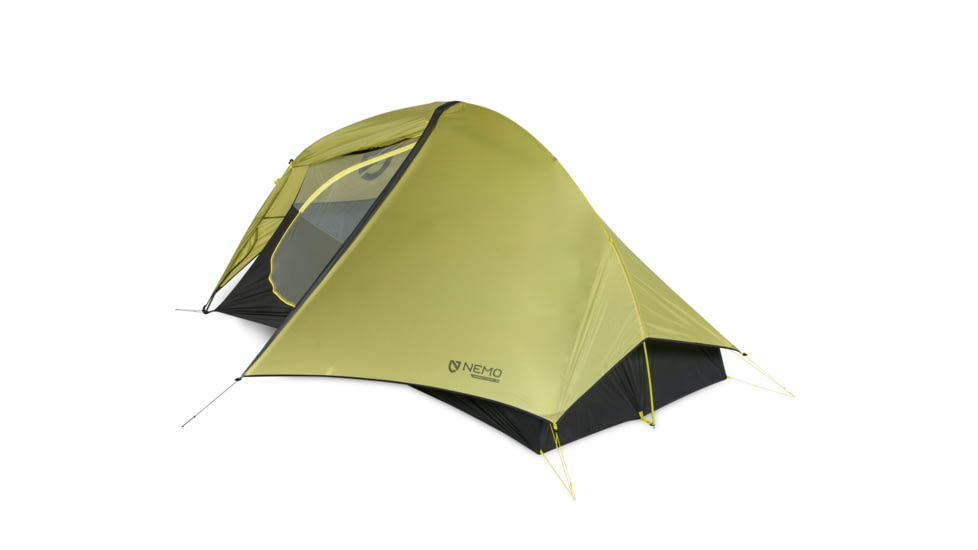 NEMO Equipment Hornet OSMO Ultralight Backpacking Tent, Birch Bud / Midnight Gray, 2 Person, 811666036711