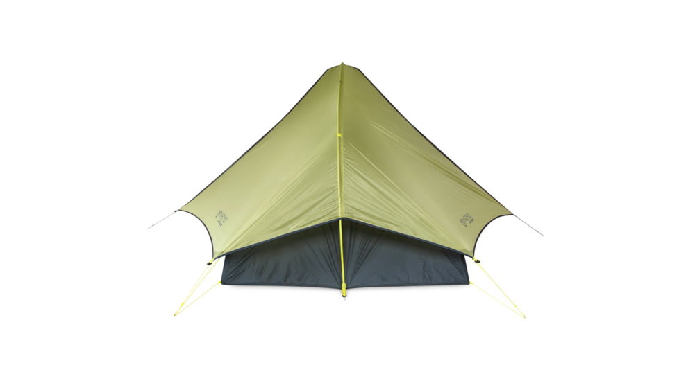 NEMO Equipment Hornet OSMO Ultralight Backpacking Tent, Birch Bud / Midnight Gray, 2 Person, 811666036711