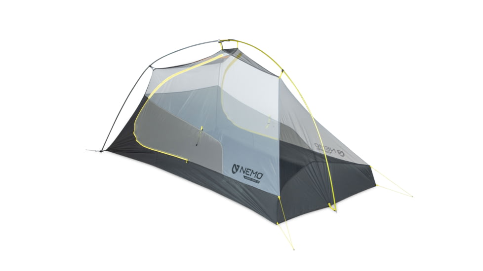 NEMO Equipment Hornet OSMO Ultralight Backpacking Tent, Birch Bud / Midnight Gray, 2 Person, 811666036711