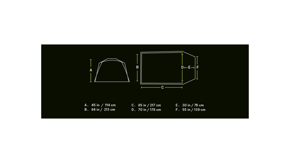 NEMO Equipment Kunai 3 P Tent, 811666033338