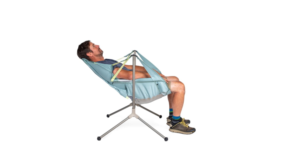 NEMO Equipment Stargaze Reclining Camp Chair, Silt/Citron, 811666032942