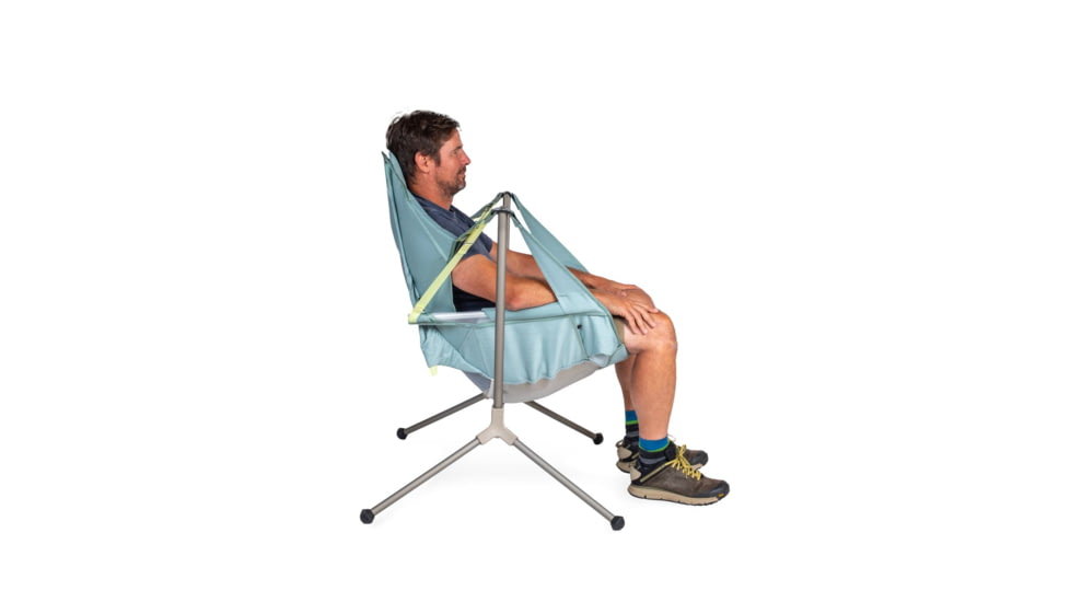 NEMO Equipment Stargaze Reclining Camp Chair, Silt/Citron, 811666032942