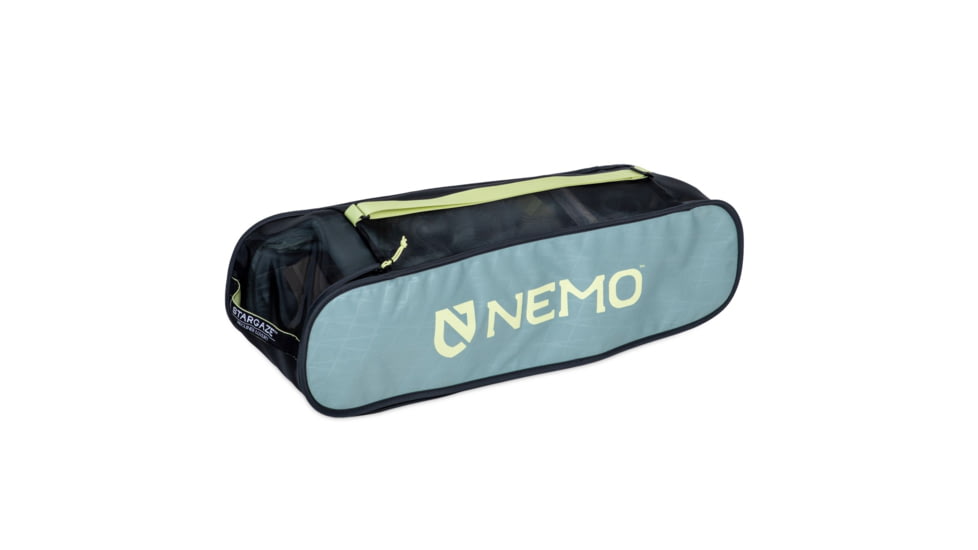 NEMO Equipment Stargaze Reclining Camp Chair, Silt/Citron, 811666032942