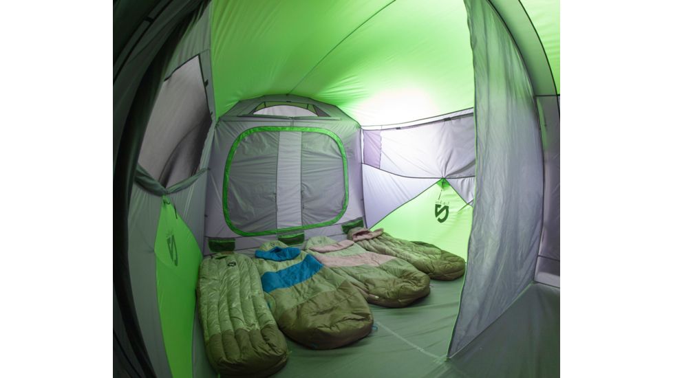NEMO Equipment Wagontop 6P Tent - 6 Person-Aluminum/Clover