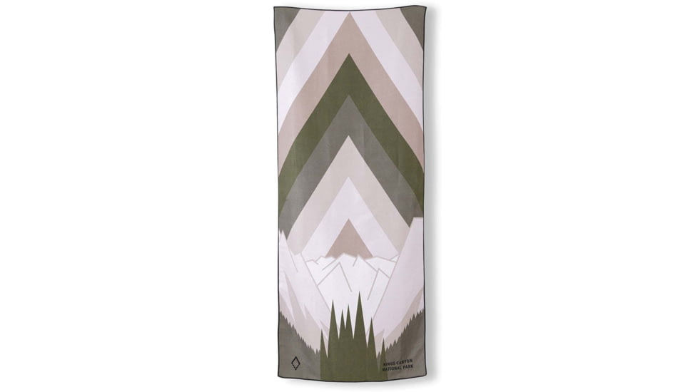 Nomadix Original Towel, National Parks - Kings Canyon Green, One Size, NM-KING-101