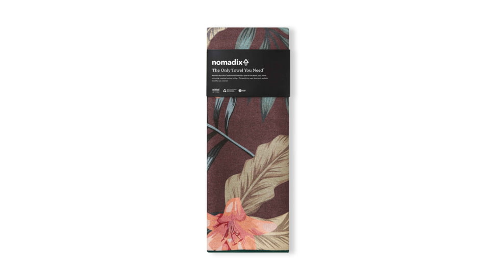 Nomadix Original Towel, Palms Night, One Size, NM-PLMS-104