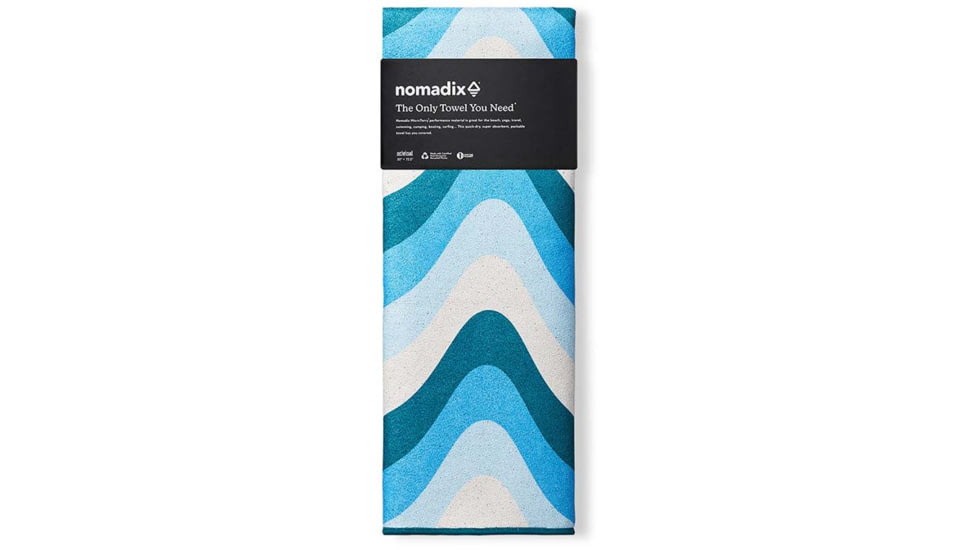 Nomadix Original Towels, Wave Blue, NM-WAVE-102
