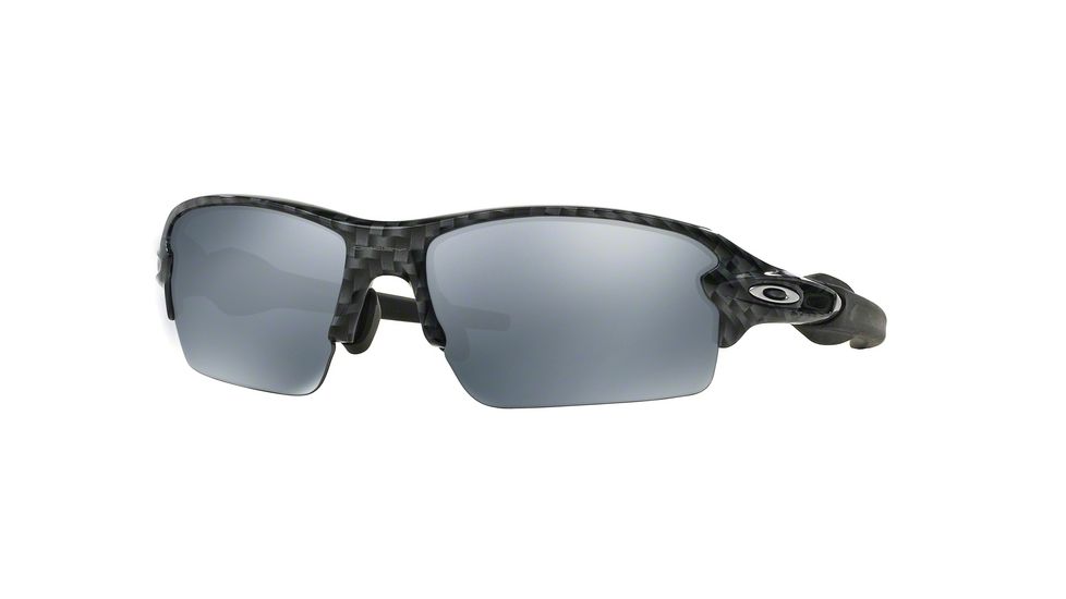 Oakley A FLAK 2.0 OO9271 Sunglasses 927106-61 - Carbon Fiber Frame, Slate Iridium Lenses