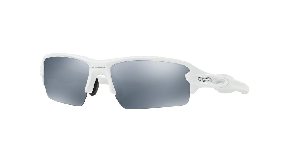 Oakley A FLAK 2.0 OO9271 Sunglasses 927116-61 - Polished White Frame, Slate Iridium Lenses