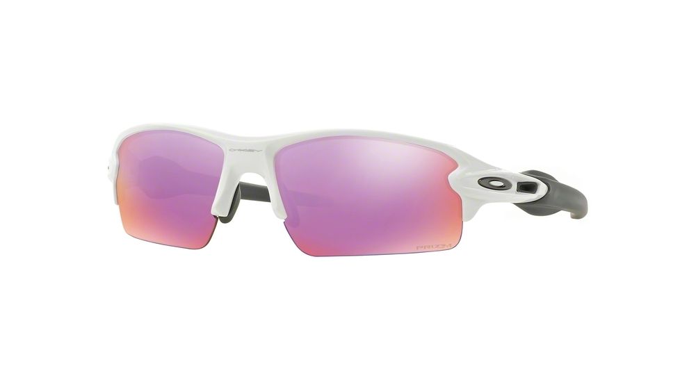 Oakley FLAK 2.0 OO9295 Sunglasses 929506-59 - Polished White Frame, Prizm Golf Lenses
