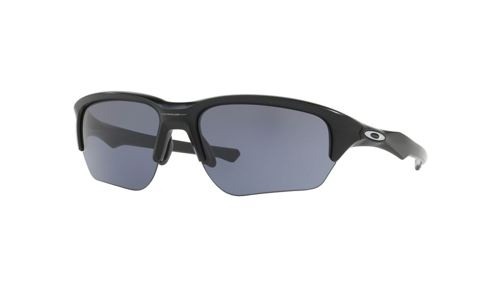 Oakley FLAK BETA OO9363 Sunglasses 936301-64 - Matte Black Frame, Grey Lenses