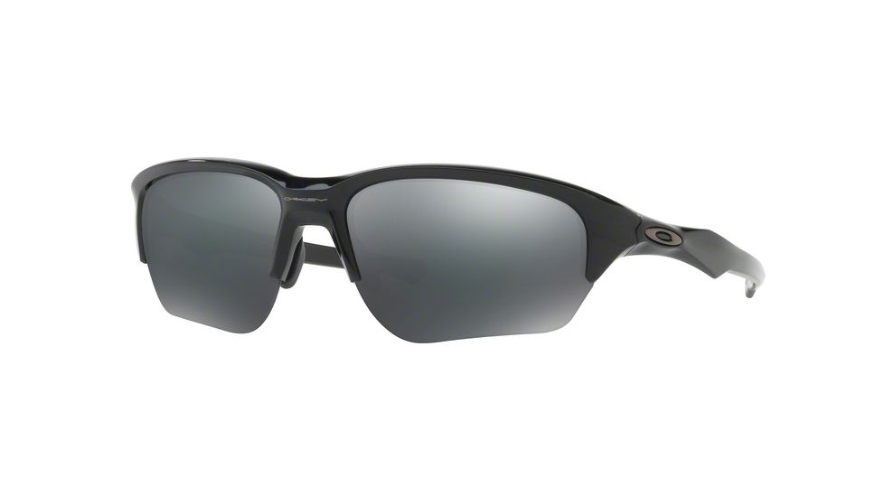 Oakley FLAK BETA OO9363 Sunglasses 936302-64 - Polished Black Frame, Black Iridium Lenses