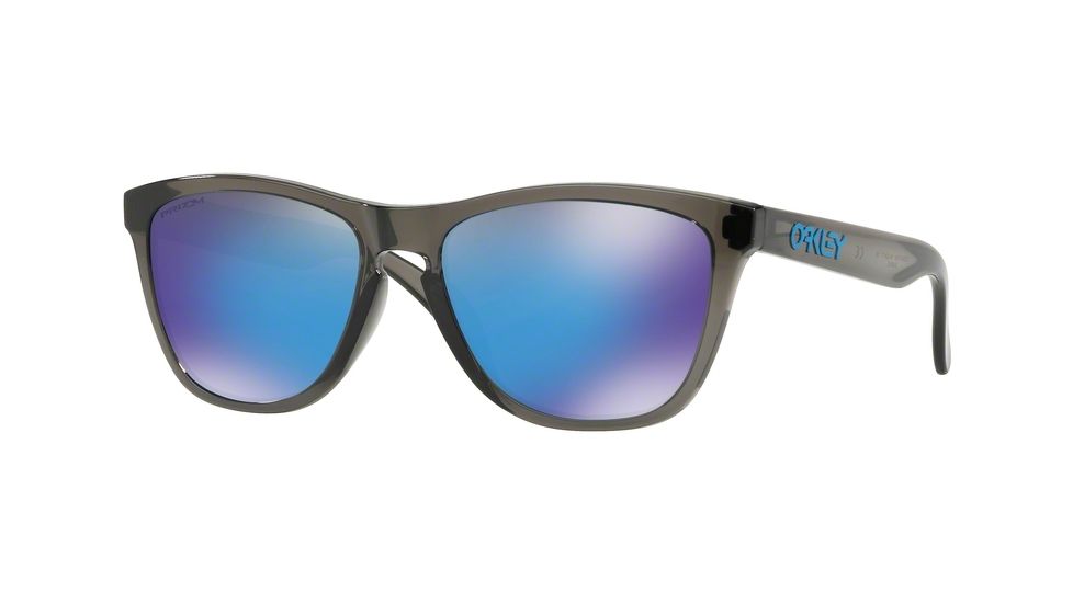 Oakley Frogskin ASIA FIT OO9245 Sunglasses 924574-54 - Grey Smoke Frame, Prizm Sapphire Lenses