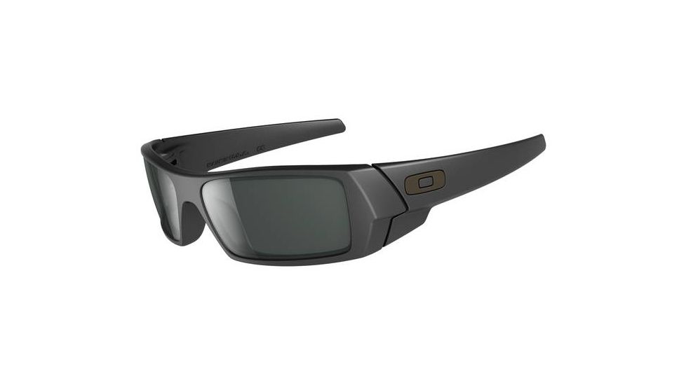 Oakley GasCan Sunglasses - Matte Black Frame w/ Grey Lenses 03-473