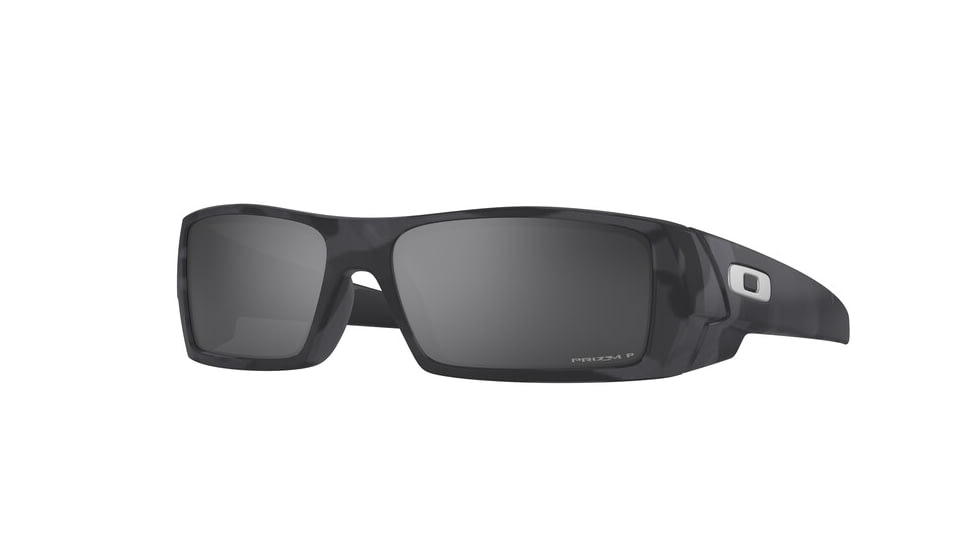 Oakley OO9014 Gascan Sunglasses - Men's, Matte Black Camo Frame, Prizm Black Polarized Lens, Asian Fit, 60, OO9014-901461-60