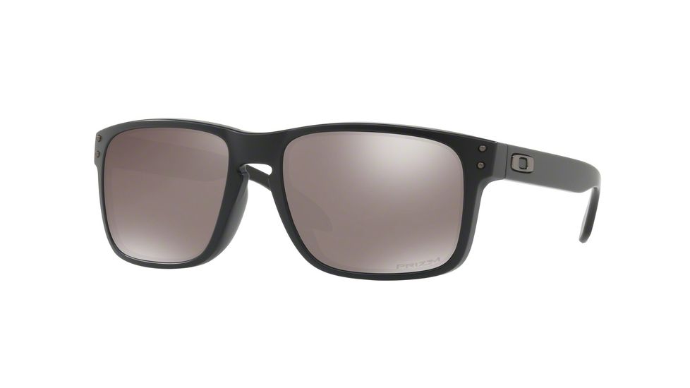 Oakley Holbrook ASIA FIT OO9244 Sunglasses 924425-56 - Matte Black Frame, Prizm Black Polarized Lenses