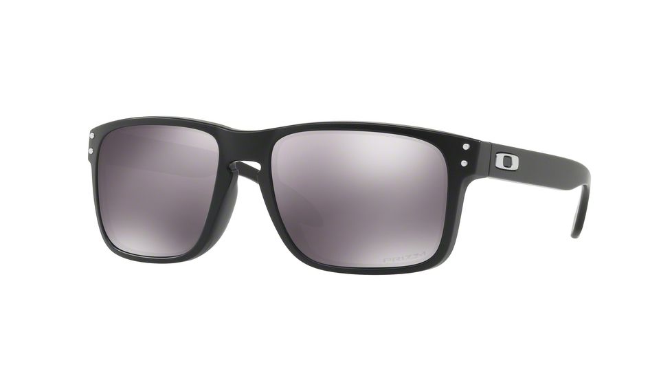 Oakley Holbrook Asia Fit OO9244 Sunglasses 924427-56 - Matte Black Frame, Prizm Black Lenses
