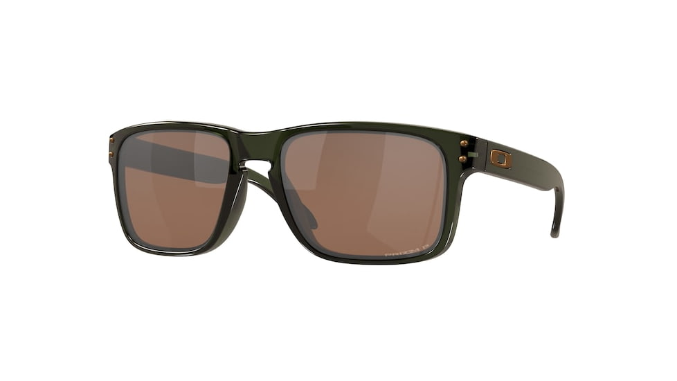 Oakley OO9244 Holbrook A Sunglasses - Men's, Olive Ink Frame, Prizm Tungsten Polarized Lens, Asian Fit, 56, OO9244-924462-56
