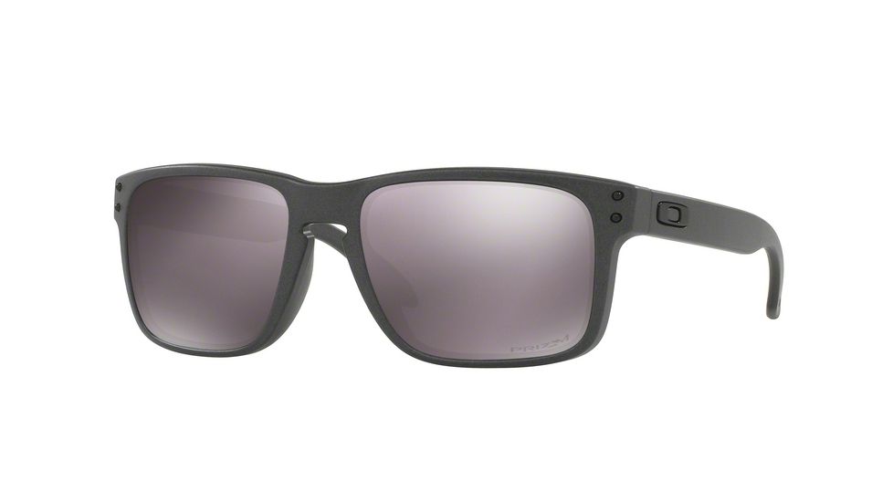Oakley Holbrook Sunglasses - Men's, Steel Frame, Prizm Daily Polarized Lenses, OO9102-9102B5-55