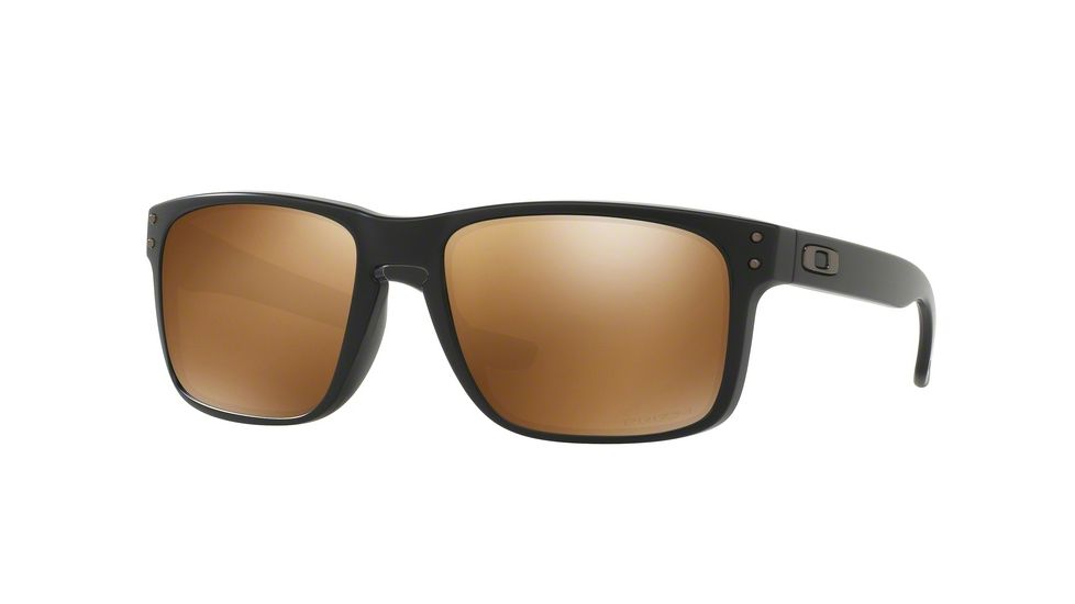 Oakley Holbrook Sunglasses - Men's, Matte Black Frame, Prizm Tungsten Polarized Lenses, OO9102-9102D7-55