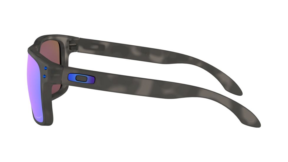 Oakley Holbrook Sunglasses - Men's, Matte Black / Tortoise Frame, Prizm Sapphire Polarized Lenses, OO9102-9102G7-55