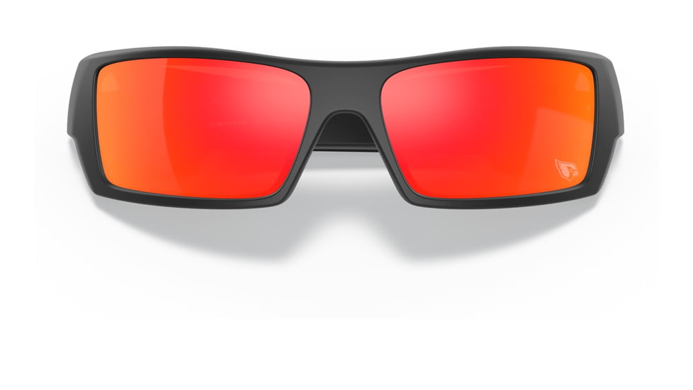 Oakley OO9014 Gascan Sunglasses - Mens, ARI Matte Black Frame, Prizm Ruby Lens, Asian Fit, 60, OO9014-901491-60