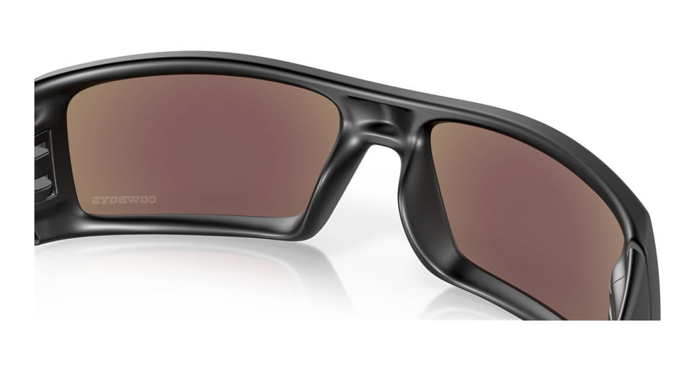 Oakley OO9014 Gascan Sunglasses - Mens, DAL Matte Black Frame, Prizm Sapphire Lens, 60, OO9014-901467-60