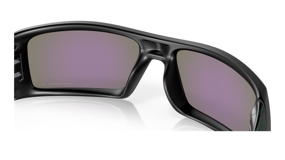Oakley OO9014 Gascan Sunglasses - Men's, Matte Black Frame, Prizm Jade Polarized Lens, Asian Fit, 60, OO9014-9014B6-60