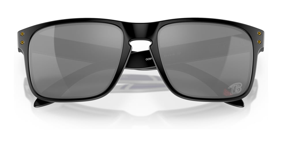 Oakley OO9102 Holbrook Sunglasses - Mens, BAL Matte Black Frame, Prizm Black Lens, 55, OO9102-9102Q4-55