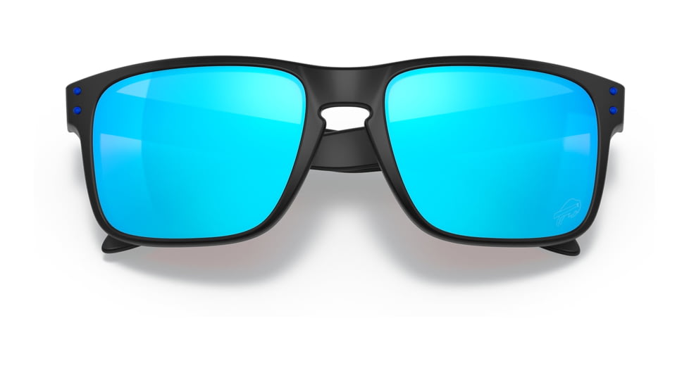 Oakley OO9102 Holbrook Sunglasses - Mens, BUF Matte Black Frame, Prizm Sapphire Lens, 55, OO9102-9102Q5-55